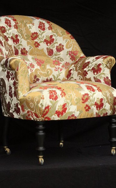 27 fauteuil crapaud du XIXe